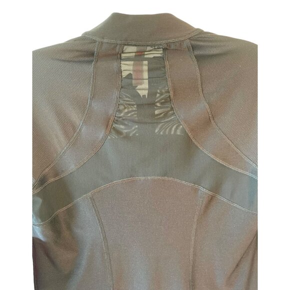 BETSEY JOHNSON Performance Black Full-Zip Mesh Back Activewear Jacket NWT XS - Picture 8 of 9